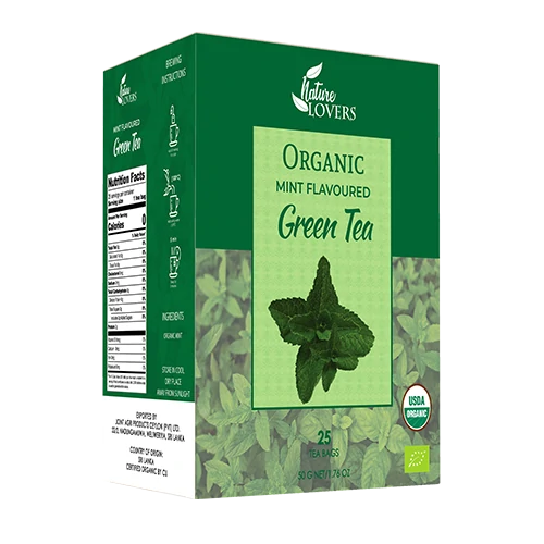 Organic-Mint-Flavoured-Green-Tea